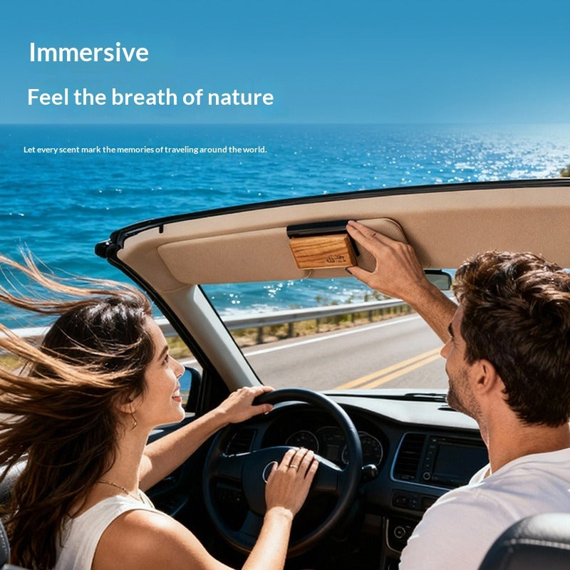 Car Sun Visor Aromatherapy Cliplight