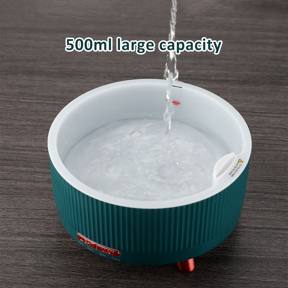 500ml Ultrasonic Aroma Diffuser & Humidifier